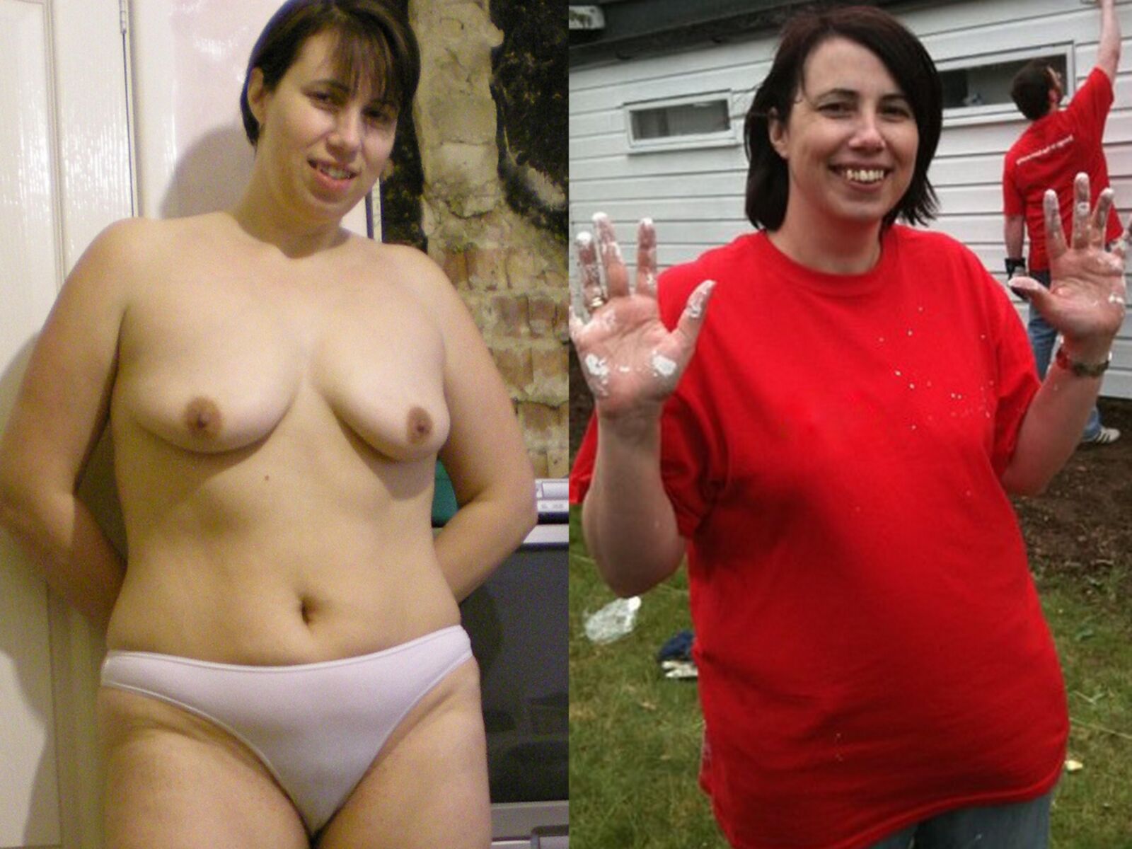 Dressed Undressed MILF