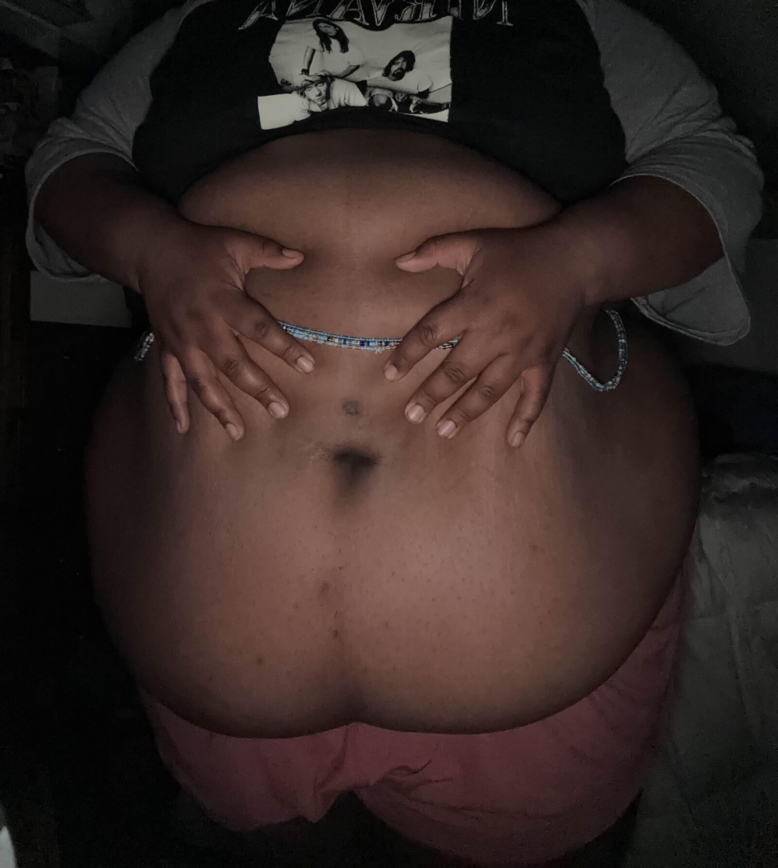 LBS Black SSBBW с толстым животом