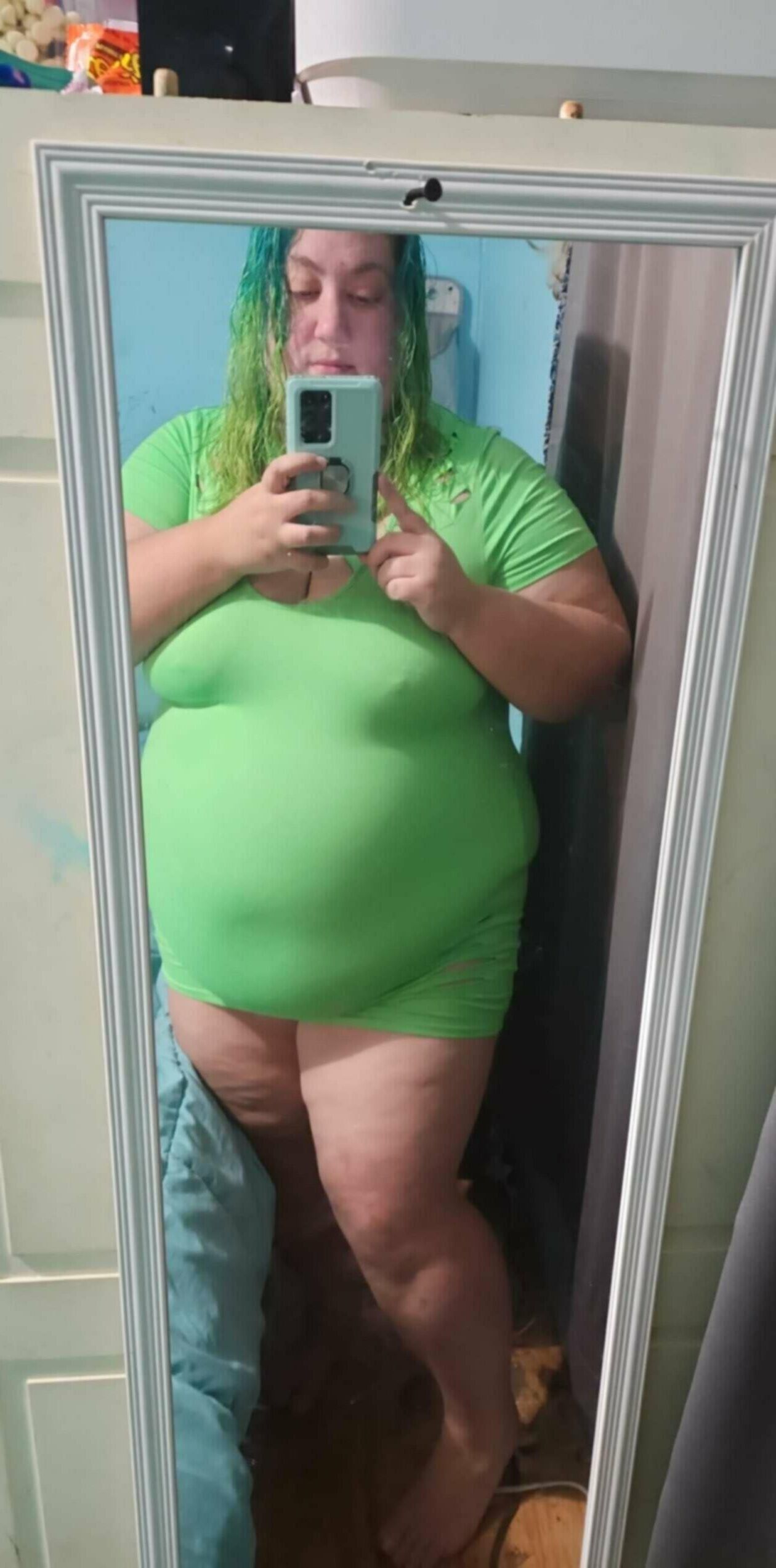 Ex -Fettschweinefrau des Cucks exponiert