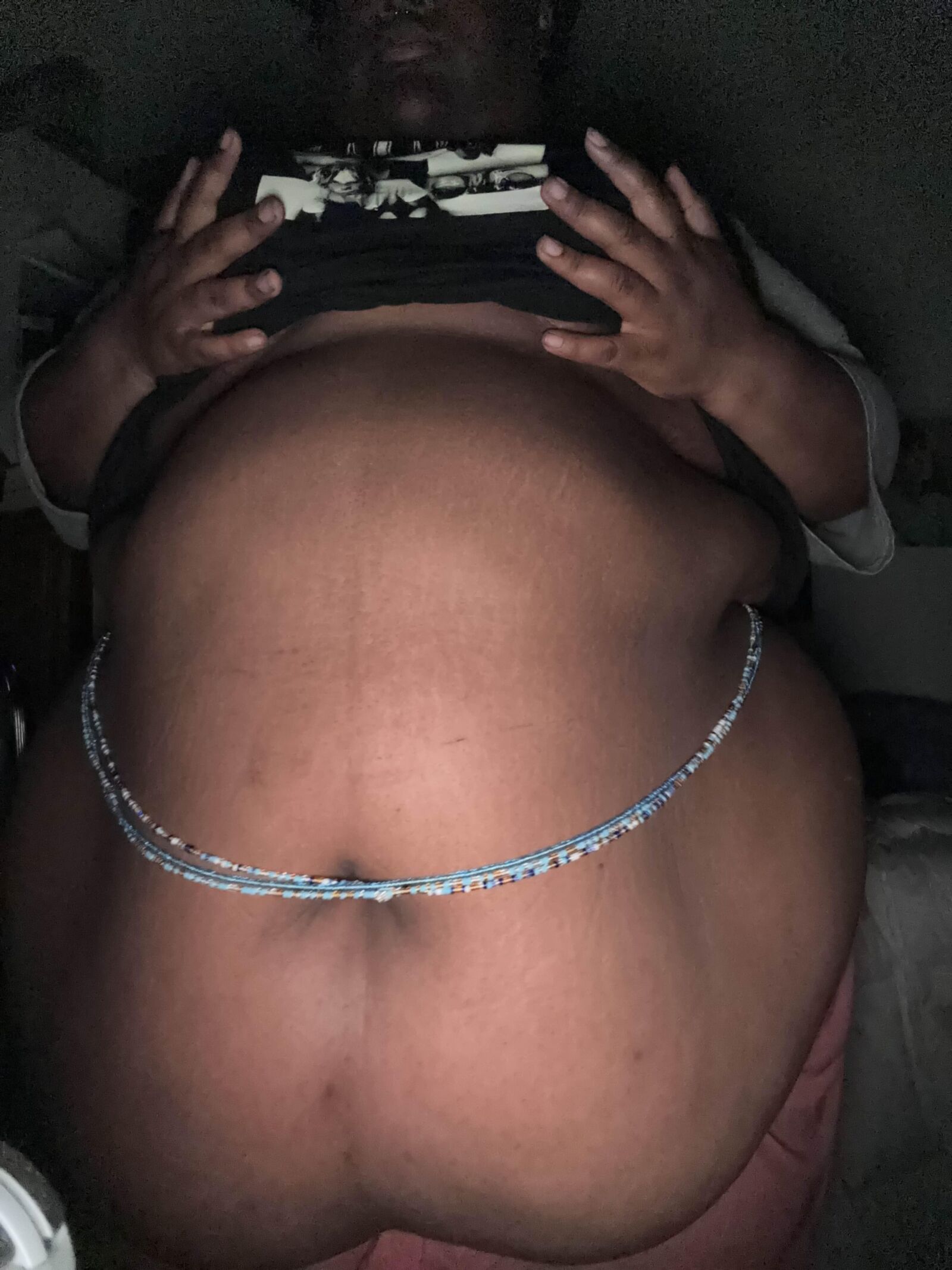 LBS Black SSBBW с толстым животом