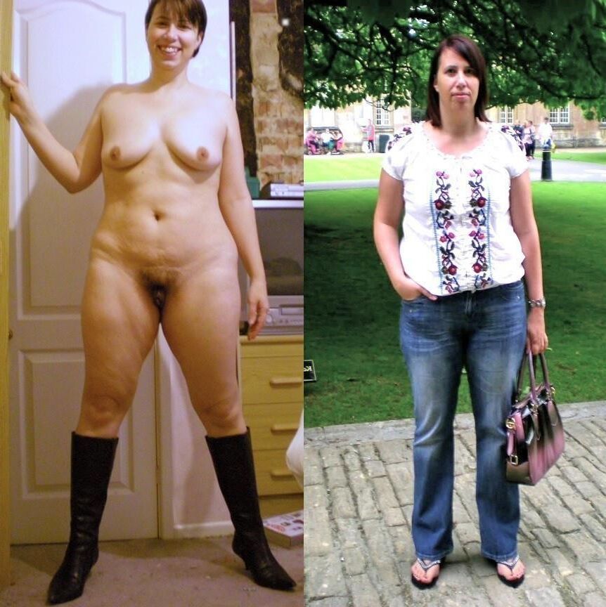 Dressed Undressed MILF