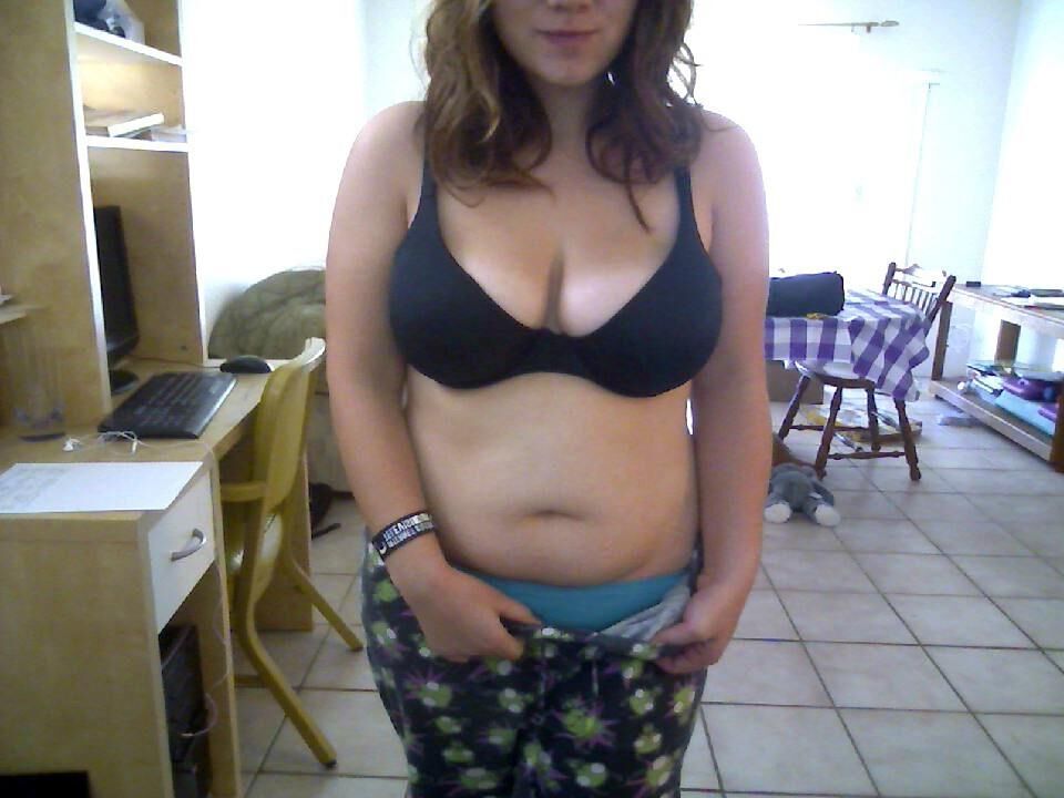 Cute Chubby Nerd with an Old Camera