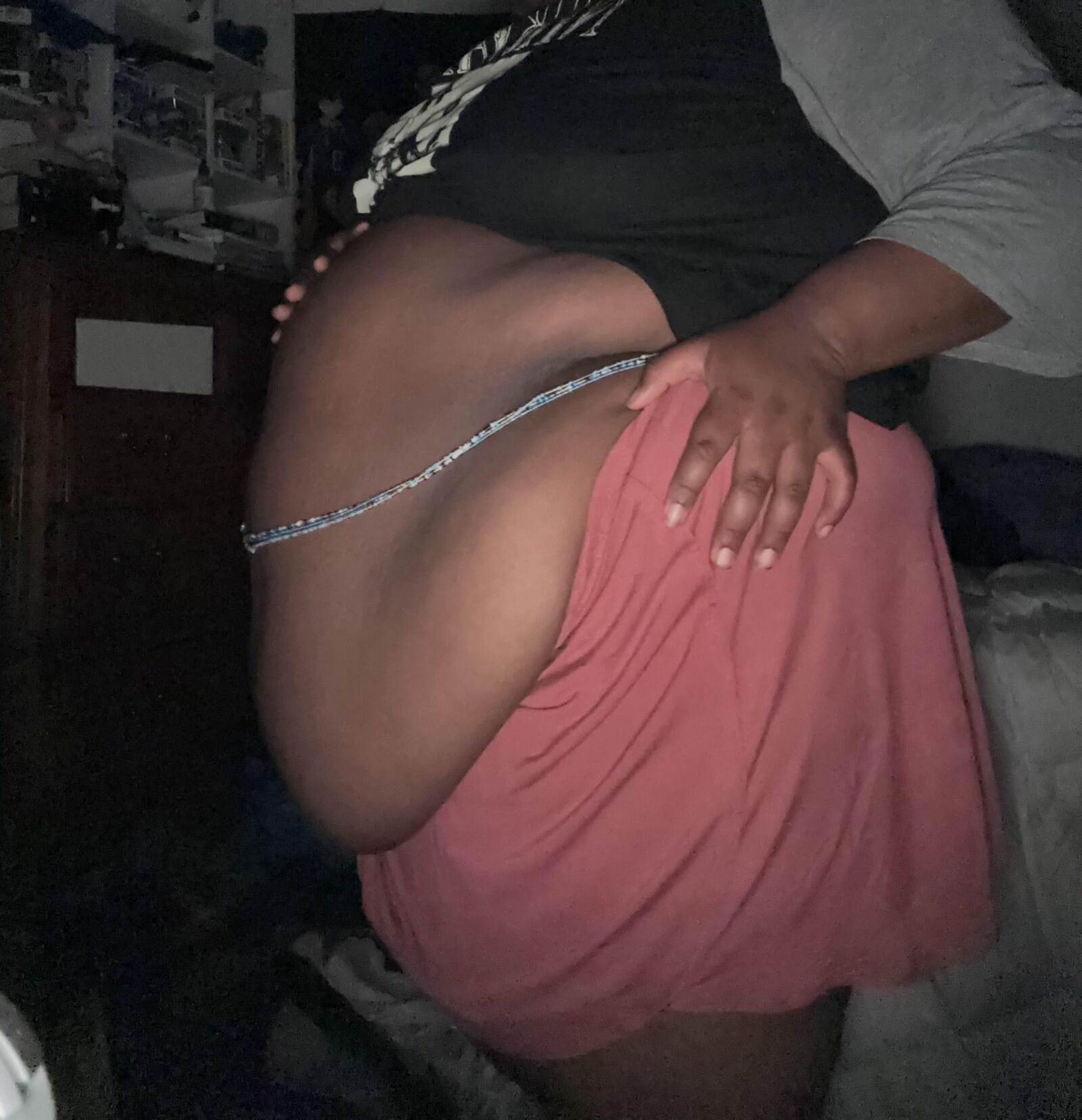 LBS Black SSBBW с толстым животом