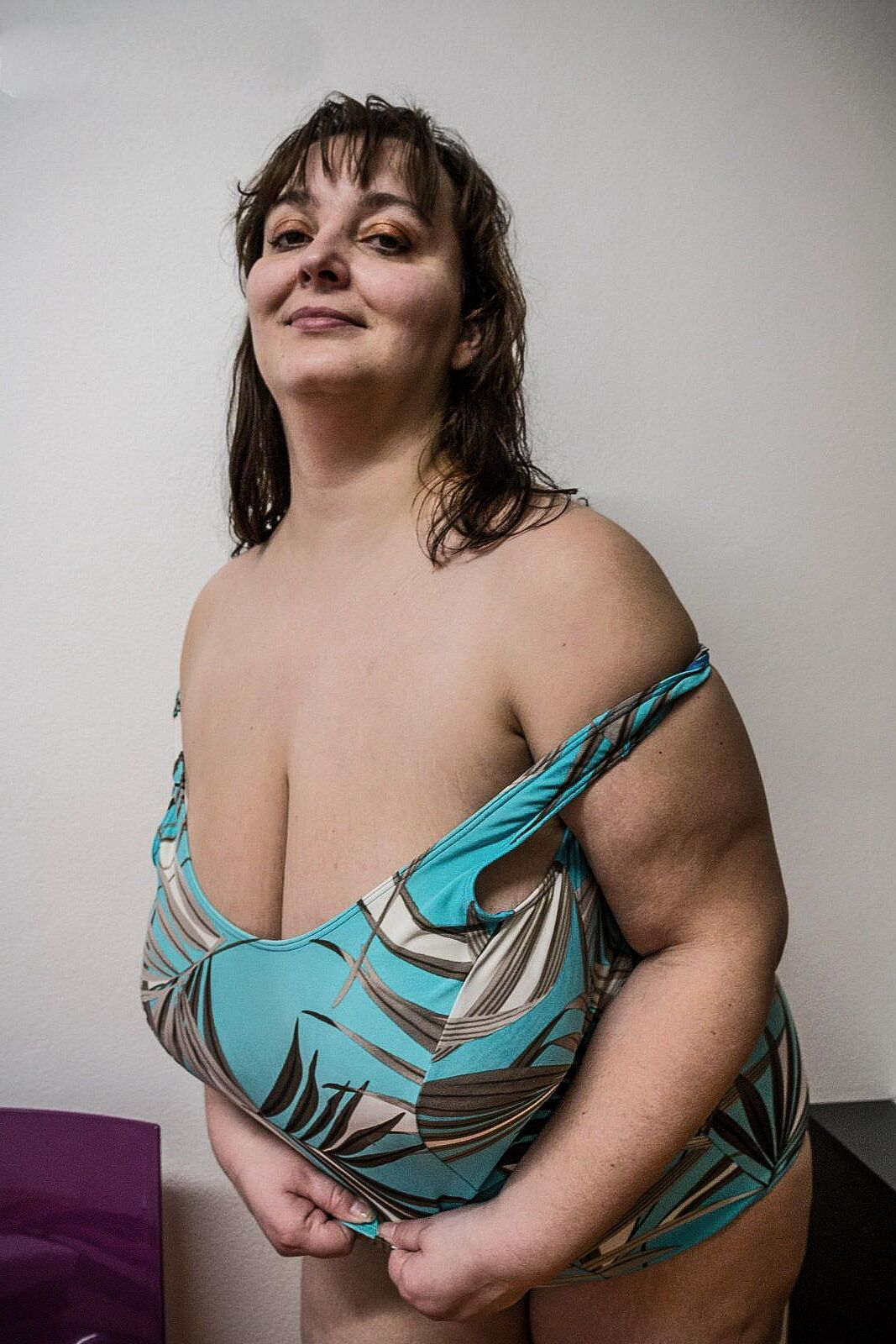 Charlotte et ses увеличение Grosses Mamelles de Laitière