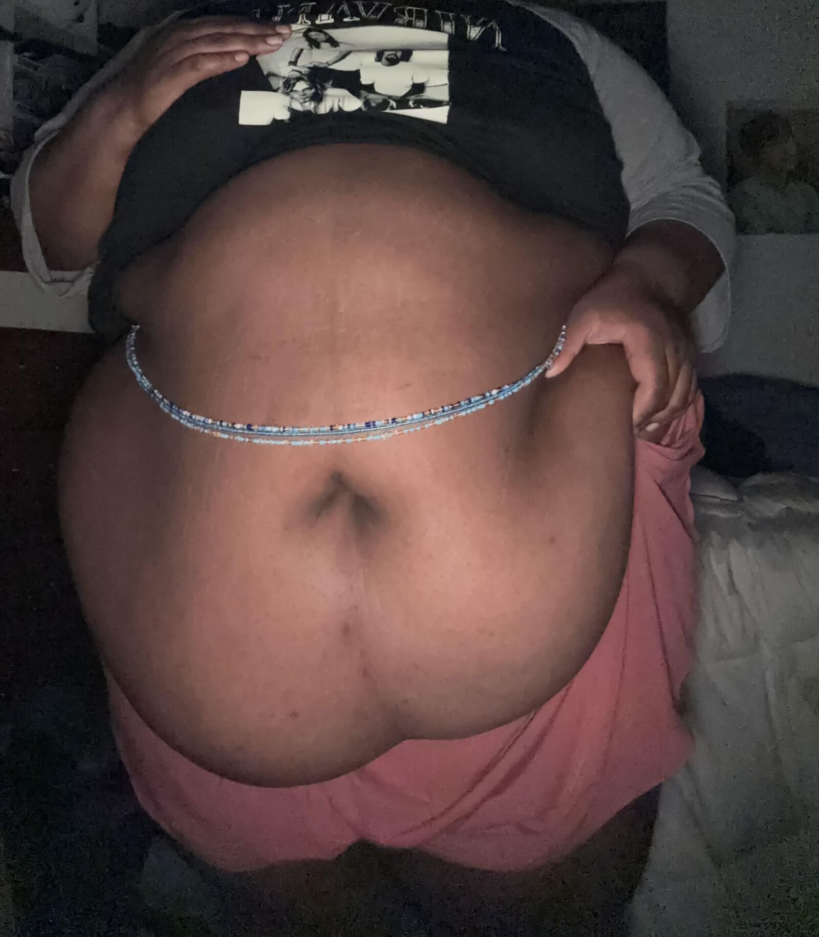 LBS Black SSBBW с толстым животом