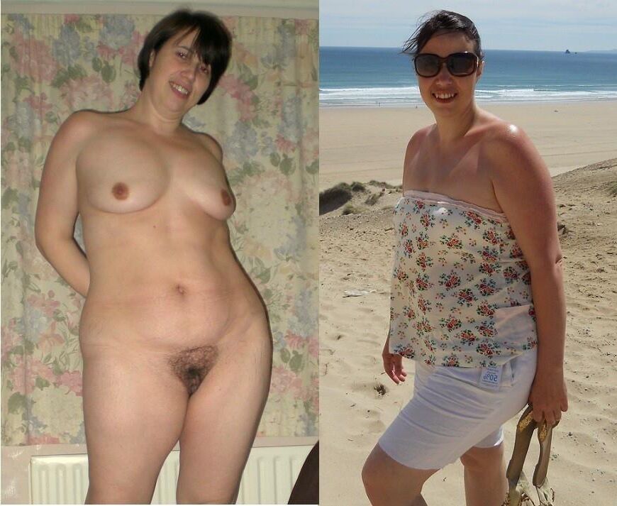 Dressed Undressed MILF