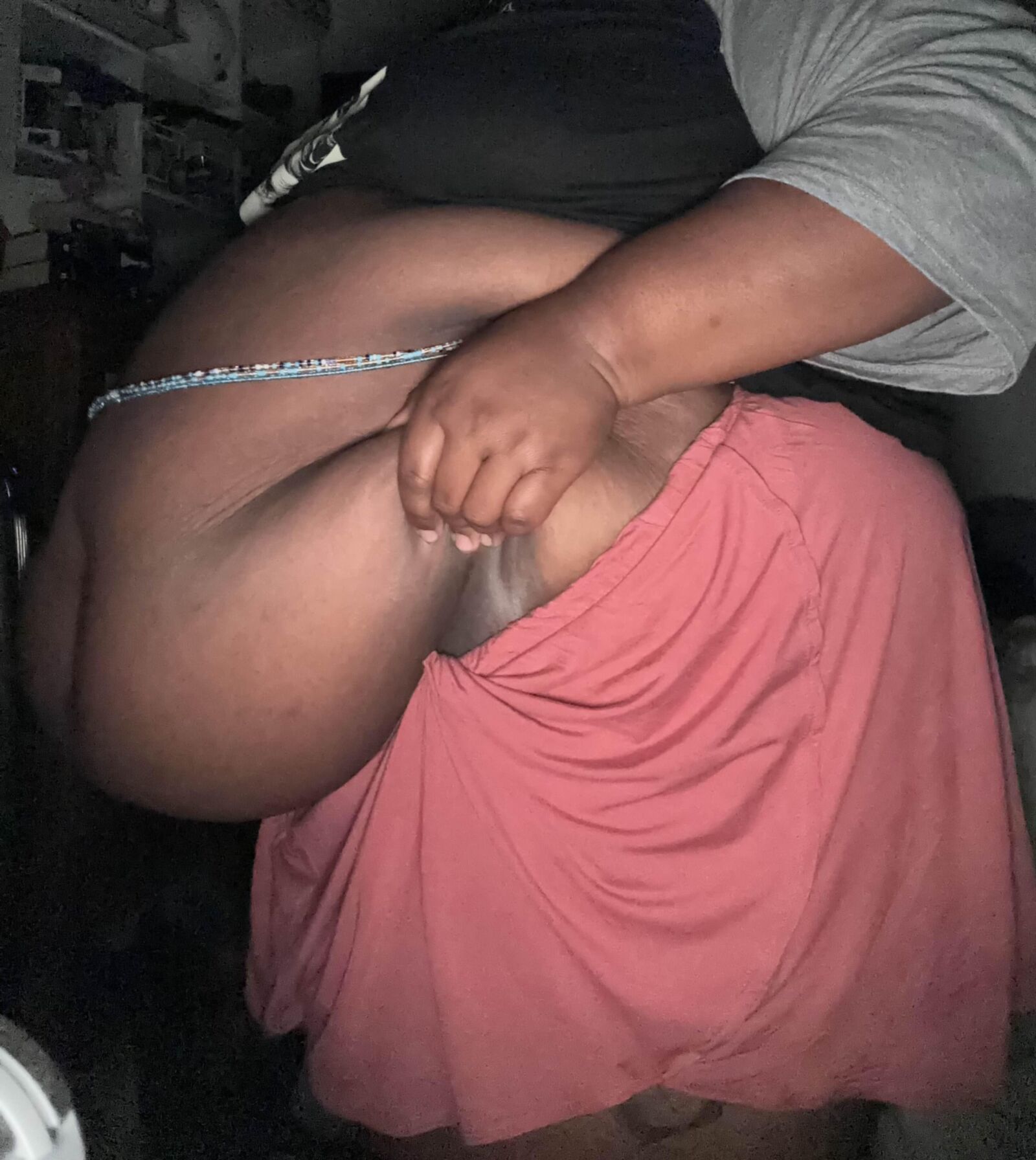 LBS Black SSBBW с толстым животом