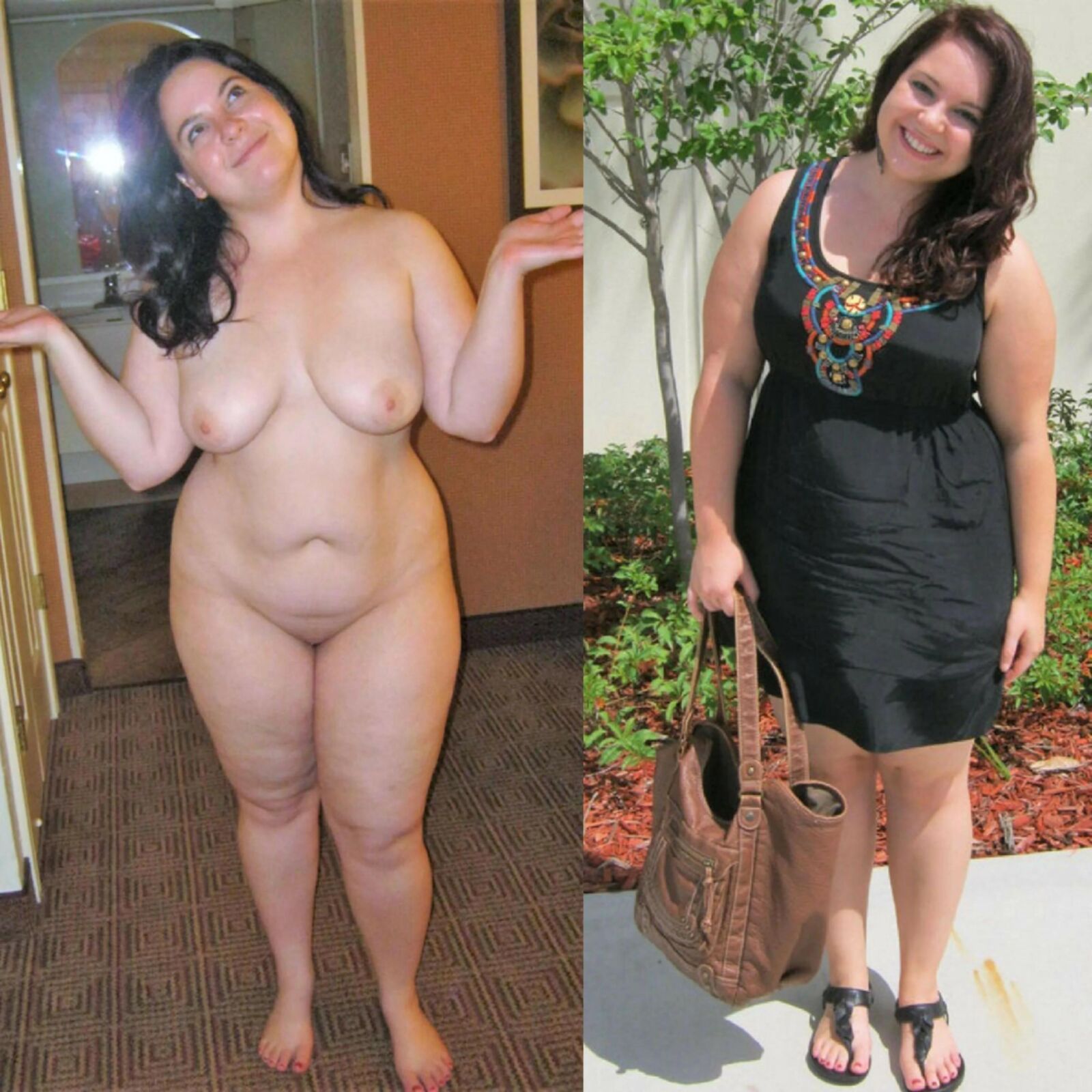 Dressed and undressed 