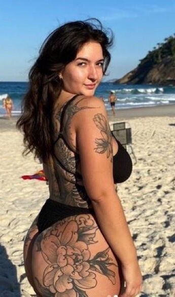 Raquel Huge Ass Big Tits Tattooed Brazilian BBW Girl Hot Shots