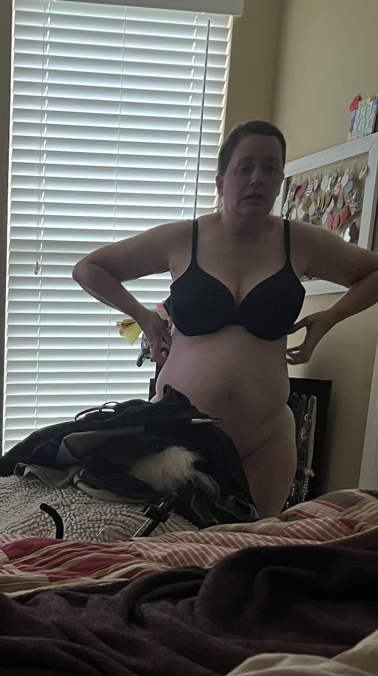 Fat Fuckpig Carrie Lynn Spied on Before and after Pussy Pounding