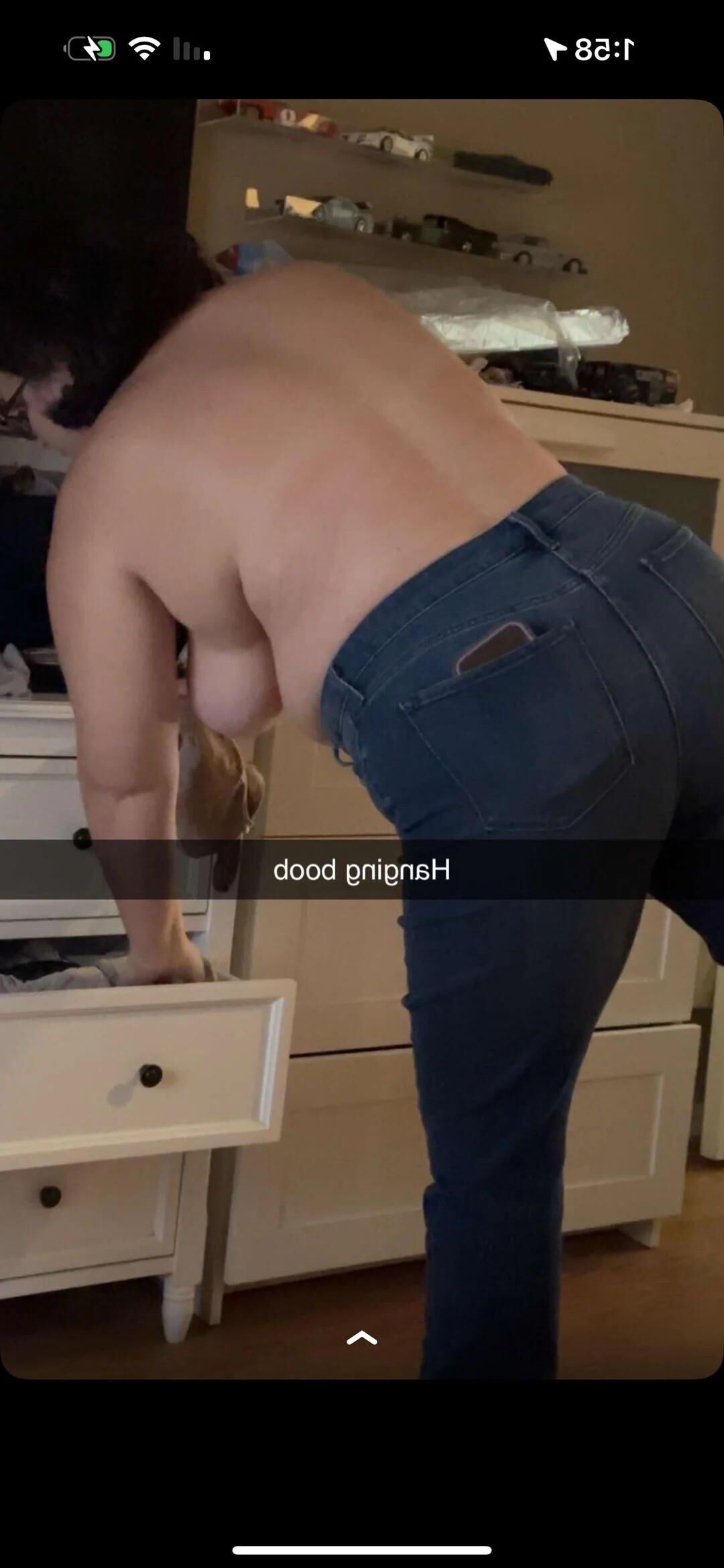 grosse femme exposée