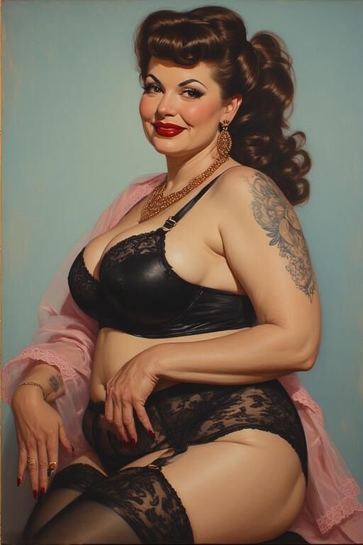 S Pin-up de tatouage