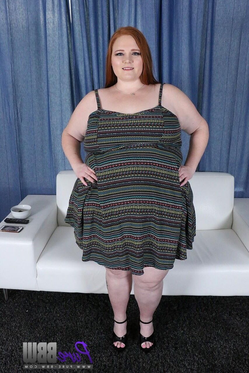 SSBBW Джули Джинджер Красная Голова красавица