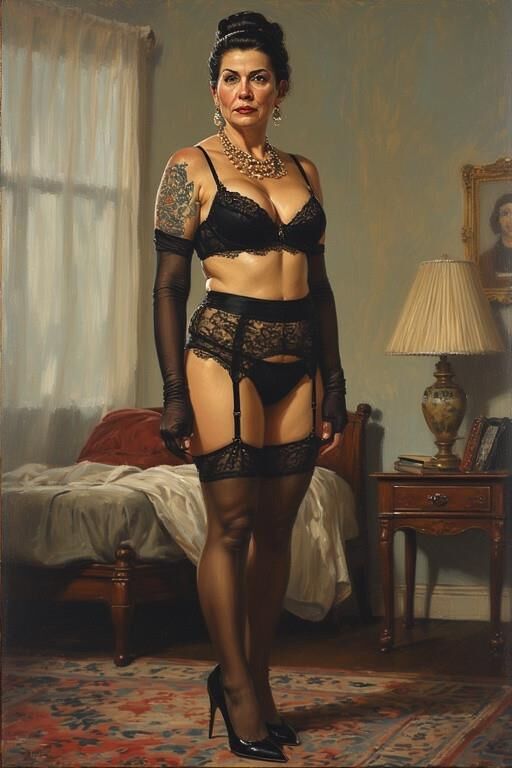 S Pin-up de tatouage