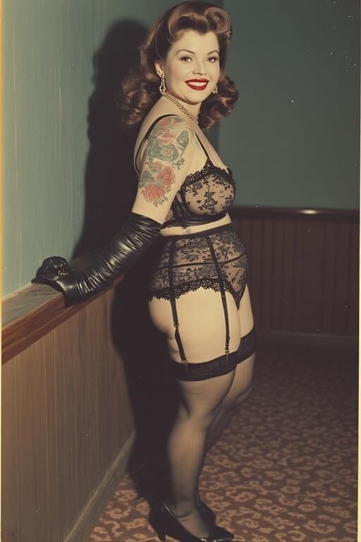 S Pin-up de tatouage
