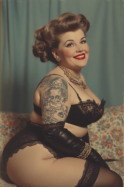 S Pin-up de tatouage