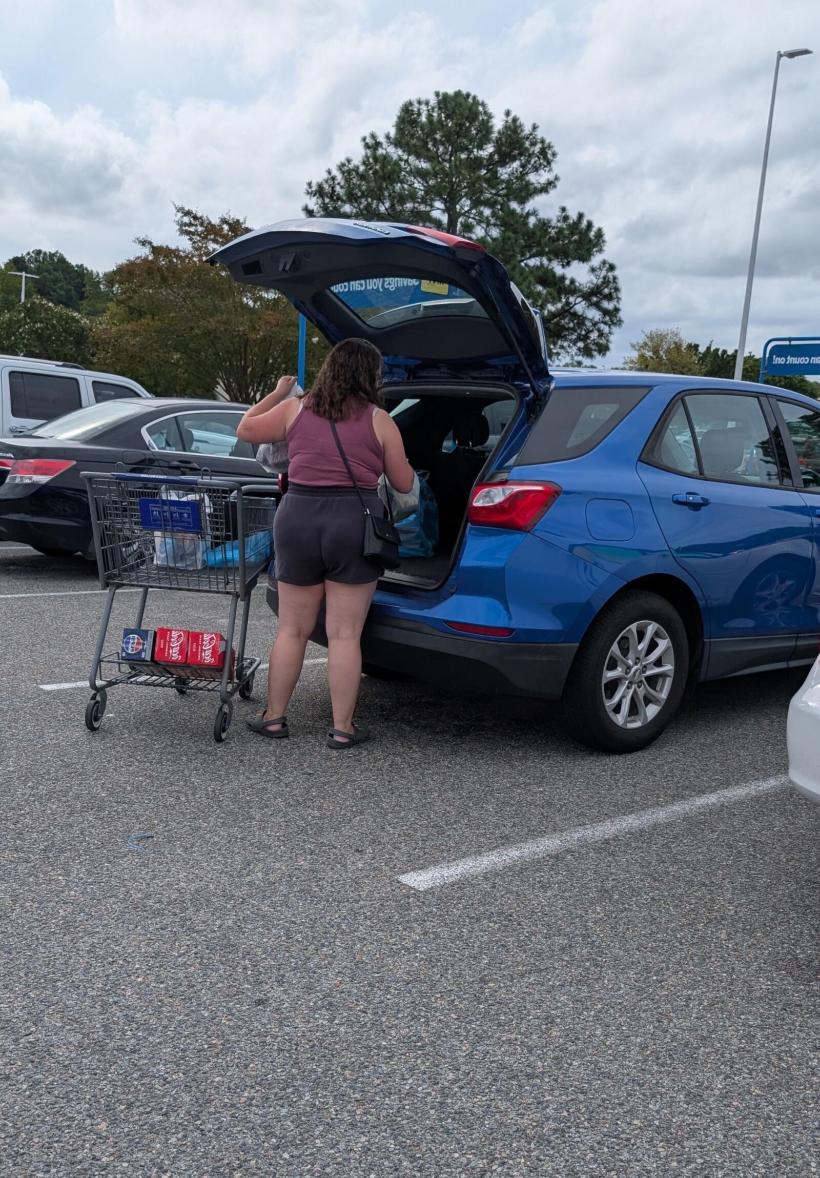 Shopping thickness 