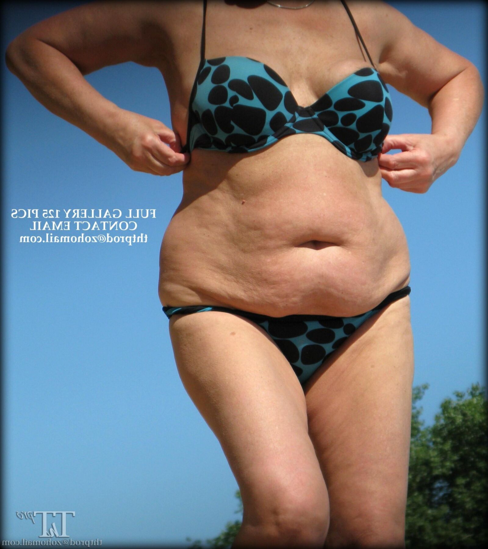 Big Titten Fat Ass am Strand