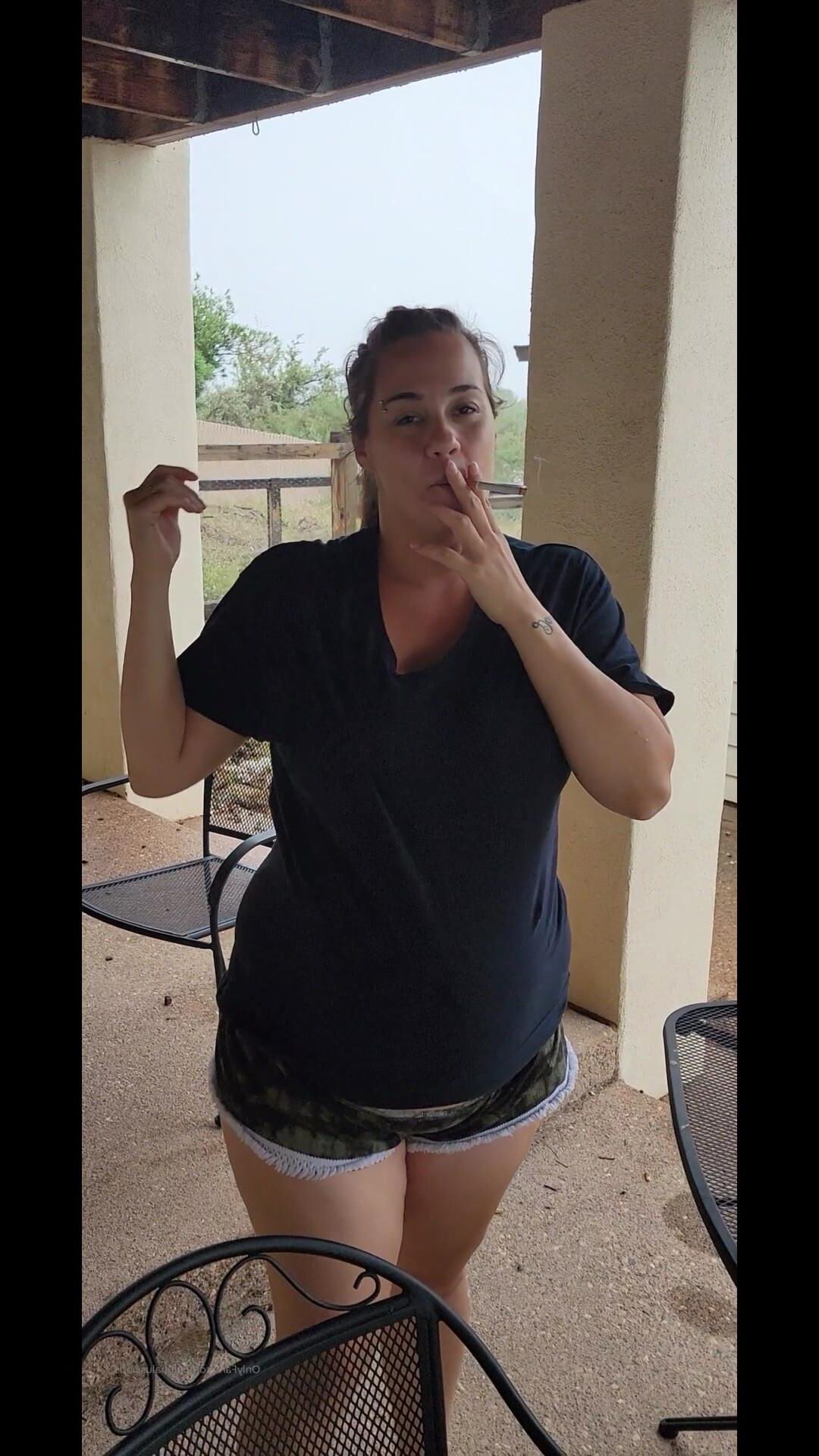 Pregnant Smoking .