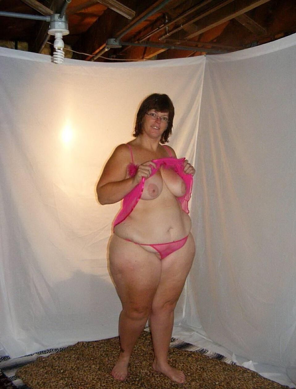 Hässliche Birnenform BBW Milf Pawg Chrissy Laney