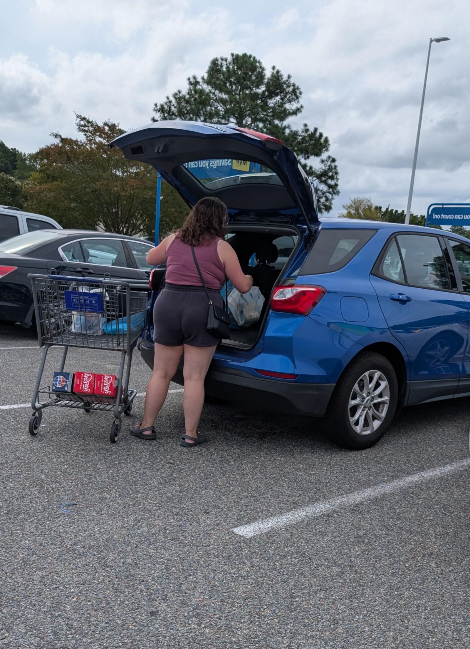 Shopping thickness 
