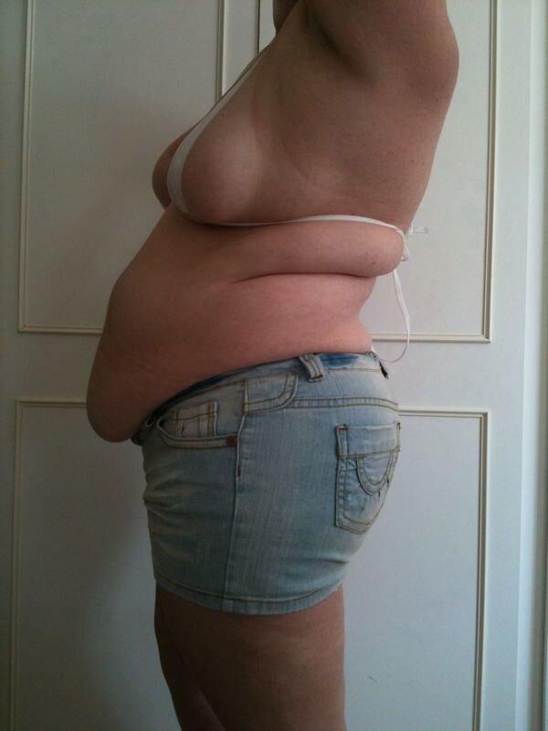 Liebe riesige Bauch.