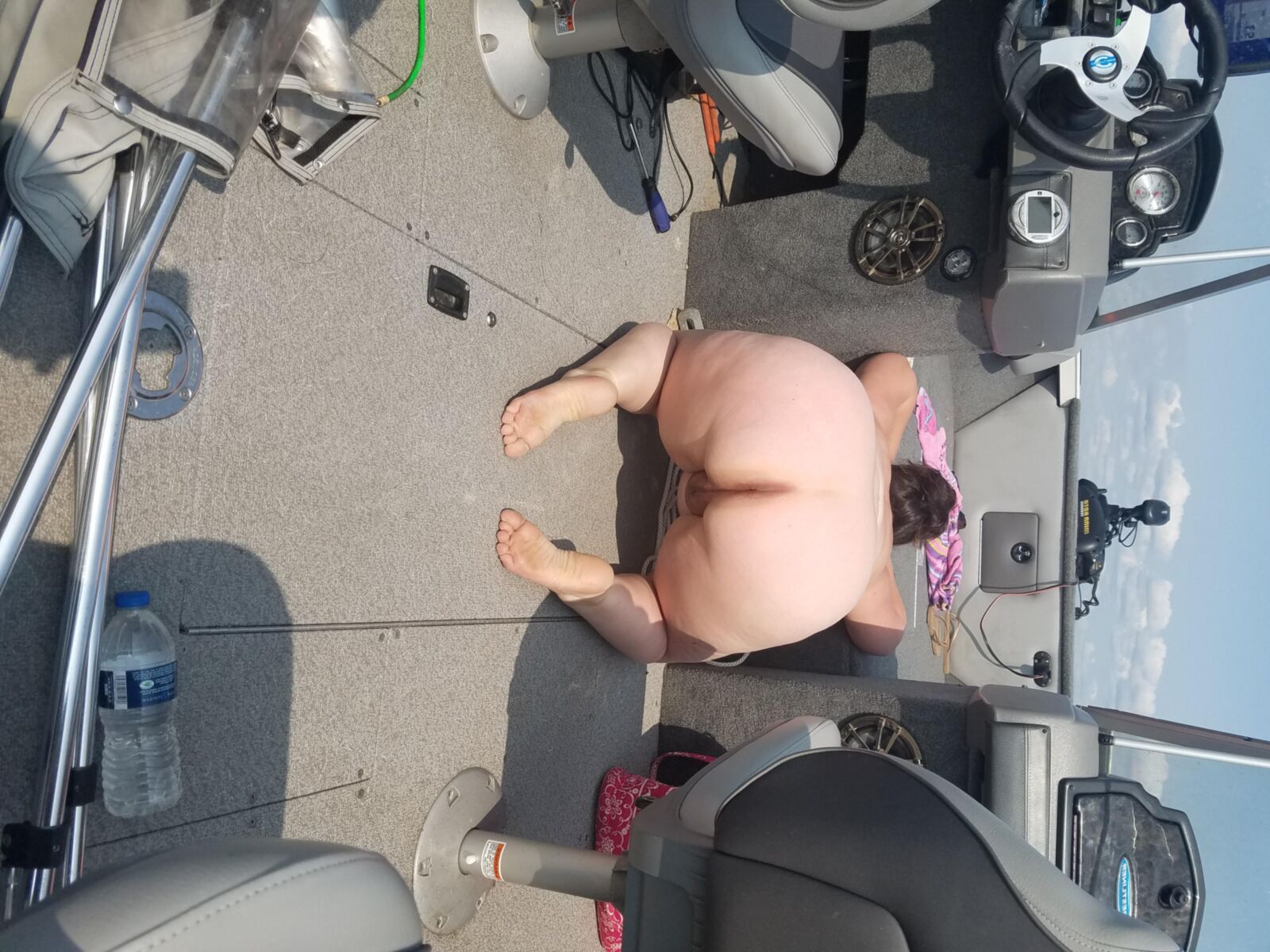 Sexy Wife on a boat