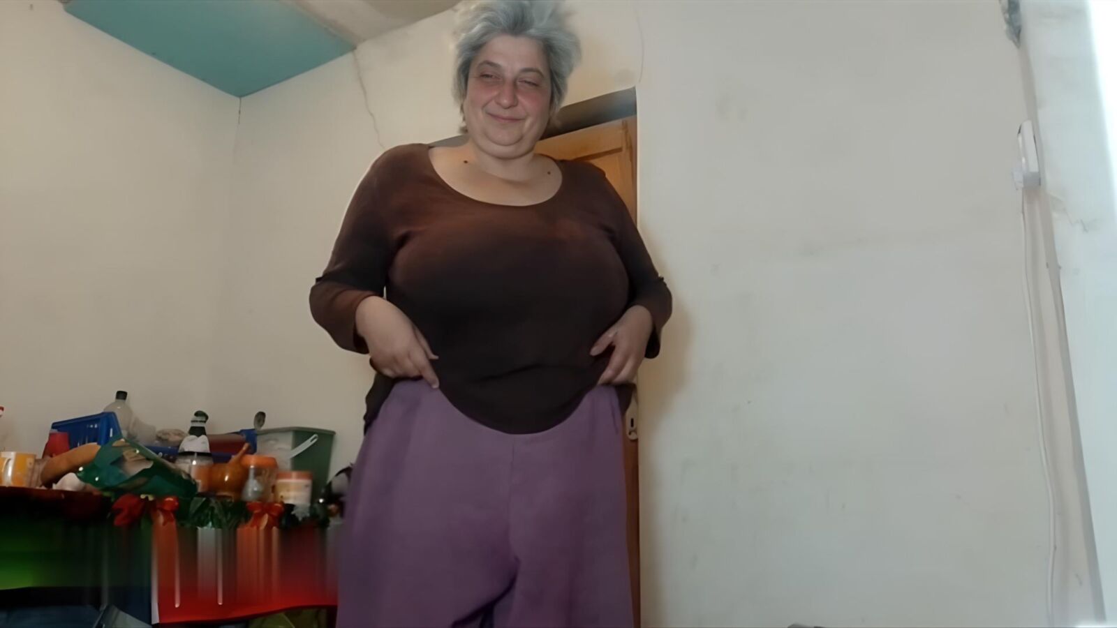 Parte da avó gordura